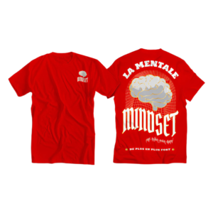 T-shirt MINDSET RED & WHITE